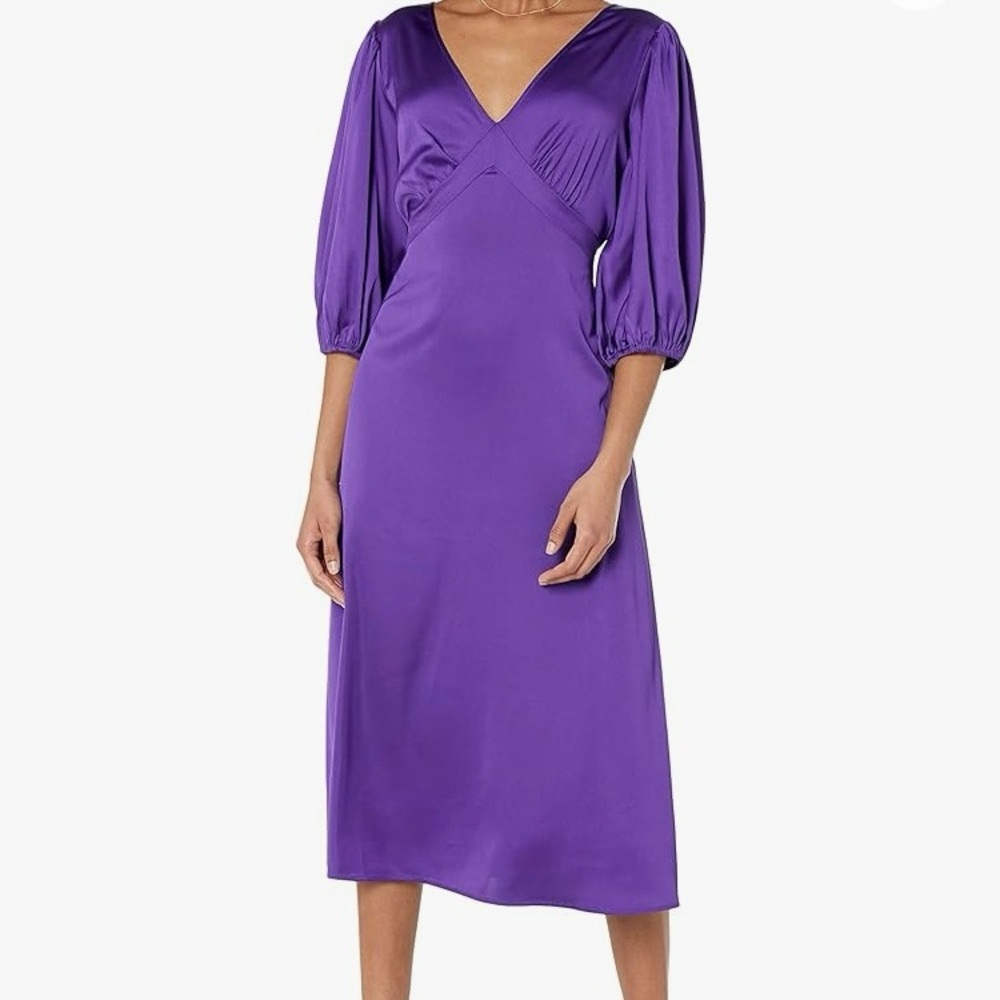Beautiful Satin Athena Dress by The Drop Size M NWT